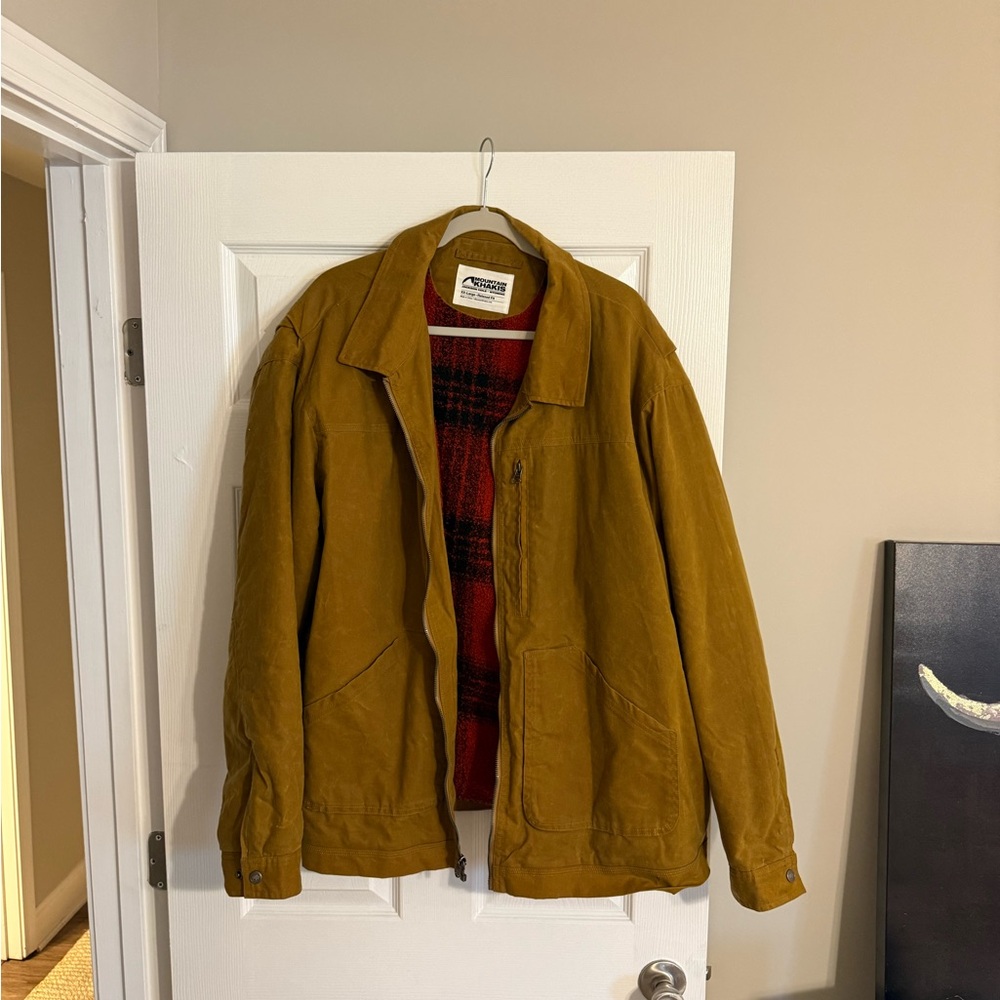 Mountain Khakis Men's Tan Lined Jacket